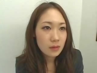 Maravilloso asiática secretaria follada hardhot japonesa belleza
