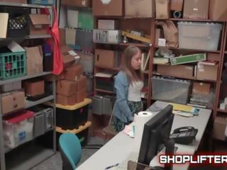Shoplifting girl Brooke Bliss Gets Fucked