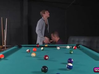 Playing Pool goes into Luke Hard And randy