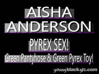 Atrăgător adolescenta negru tineri doamnă aisha anderson