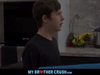 Twink Step Brother With A Nice Big Thick johnson Dakota Lovell Fucked By Cub Step Brother Scott Demarco In Family Kitchen