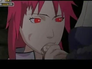 Naruto x névleges csipesz karin jön sasuke cums